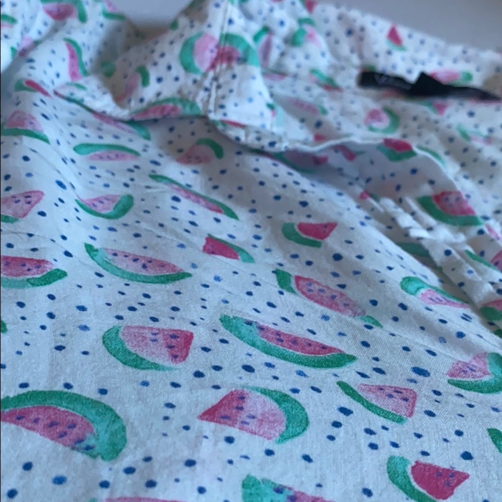 Fun Watermelon Button-Up - Picture 2 of 3
